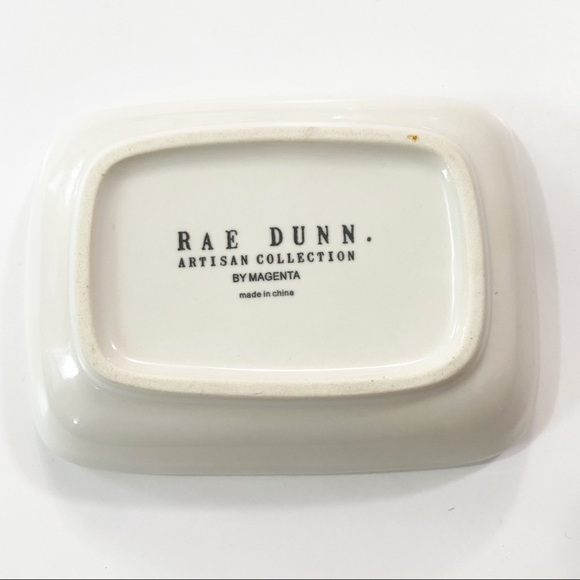 Rae Dunn Courage Dish Artisan Collection by Magenta Small Trinket Jewelry Tray - Picture 2 of 7